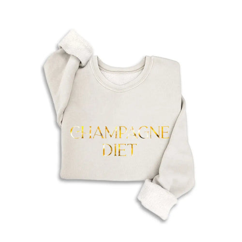 Sweatshirt - Champagne Please