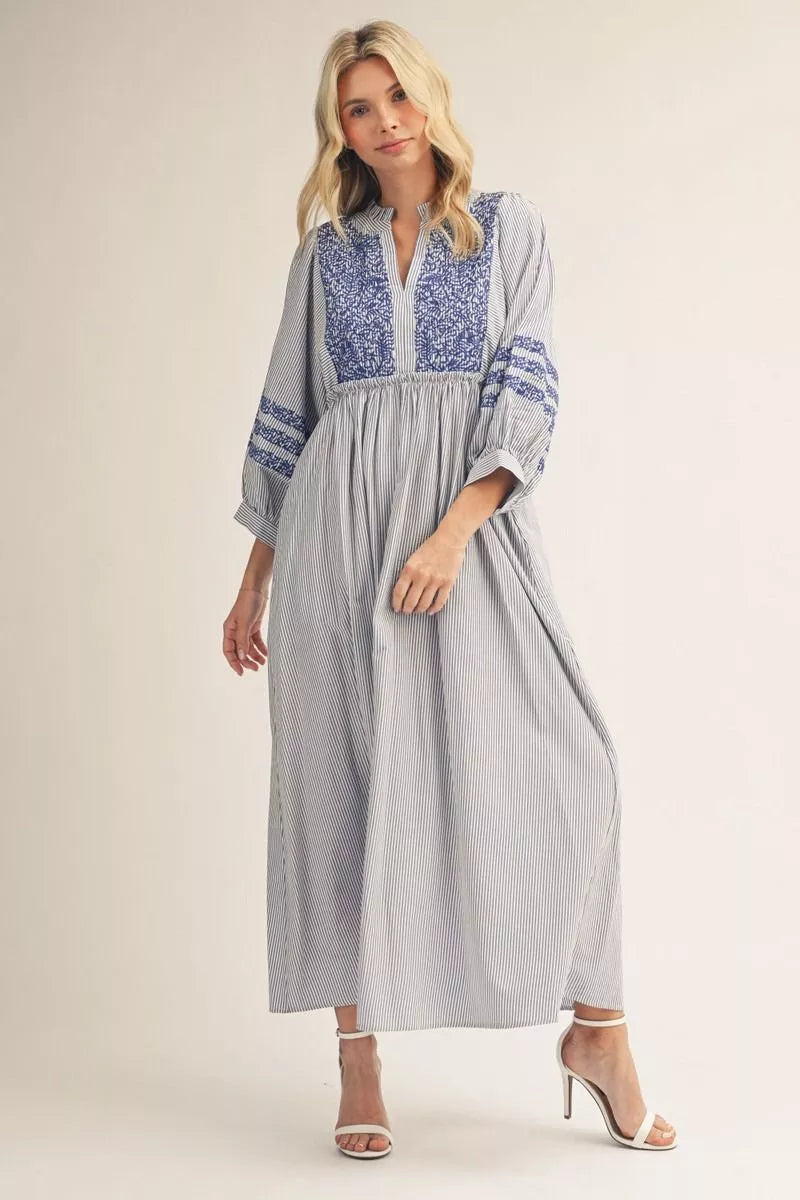 Dress - Midi Blue
