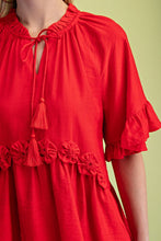 Shirt - Red Tassel
