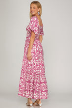 Dress - Fuchsia Maxi