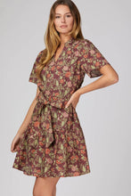 Dress - Floral VNeck