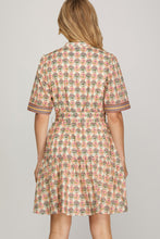 Dress - VNeck Floral