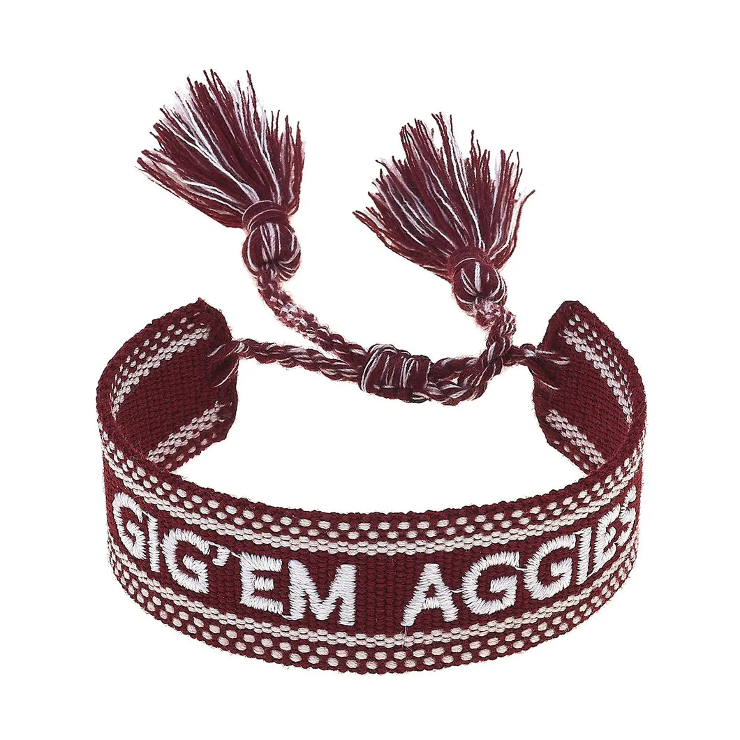 Jewelry - Woven A&M Bracelet