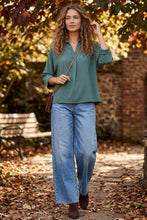 Shirt - Collared Solid 3/4