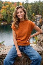 Shirt -Pumpkin Color Sweater