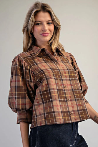 Shirt - Plaid Button Down