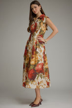 Dress - Floral Zipper