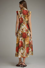 Dress - Floral Zipper