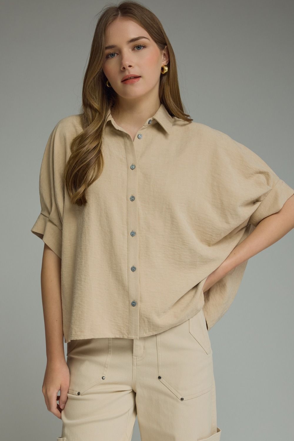 Shirt - Dolman Khaki