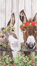 Christmas Donkey Towel