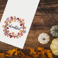 Thankful Wreath Towel