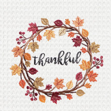 Thankful Wreath Towel