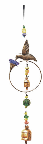 Chime: Hummingbird's Nectar beads & Bell