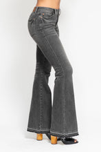 MR Tummy Control Washed Gray Release Hem Flare: Gry / 7(28)