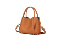 94646 Clara 3 Compartment Satchel/Crossbody Bag: Silver