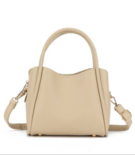 94646 Clara 3 Compartment Satchel/Crossbody Bag: Silver