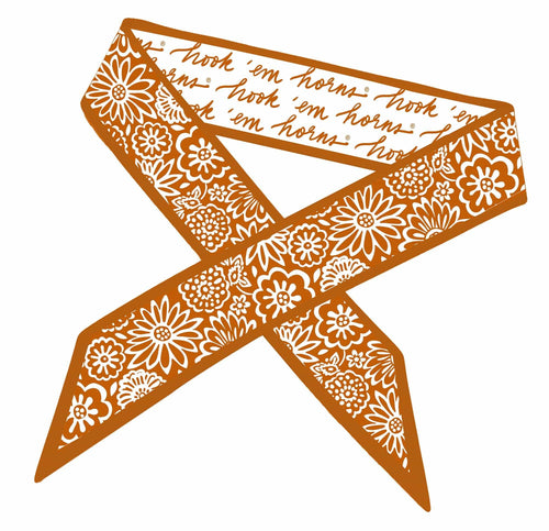 Skinny Scarf – Texas Longhorns
