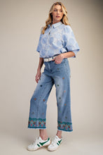 Pant - Embroidery Denim