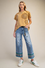 Pant - Embroidery Denim