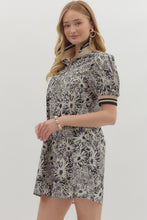 Dress - Black Floral