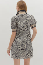 Dress - Black Floral
