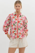 Shirt - Floral Button