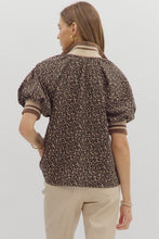 Shirt - Leopard Zip