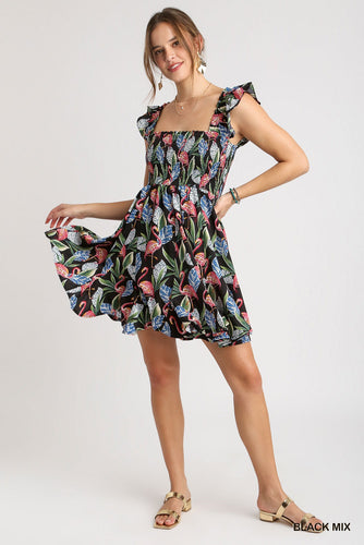 Dress - Short Flamingo