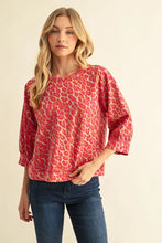 Shirt - Pink Leopard Pullover