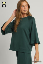 Shirt - Round Neck Ruffle